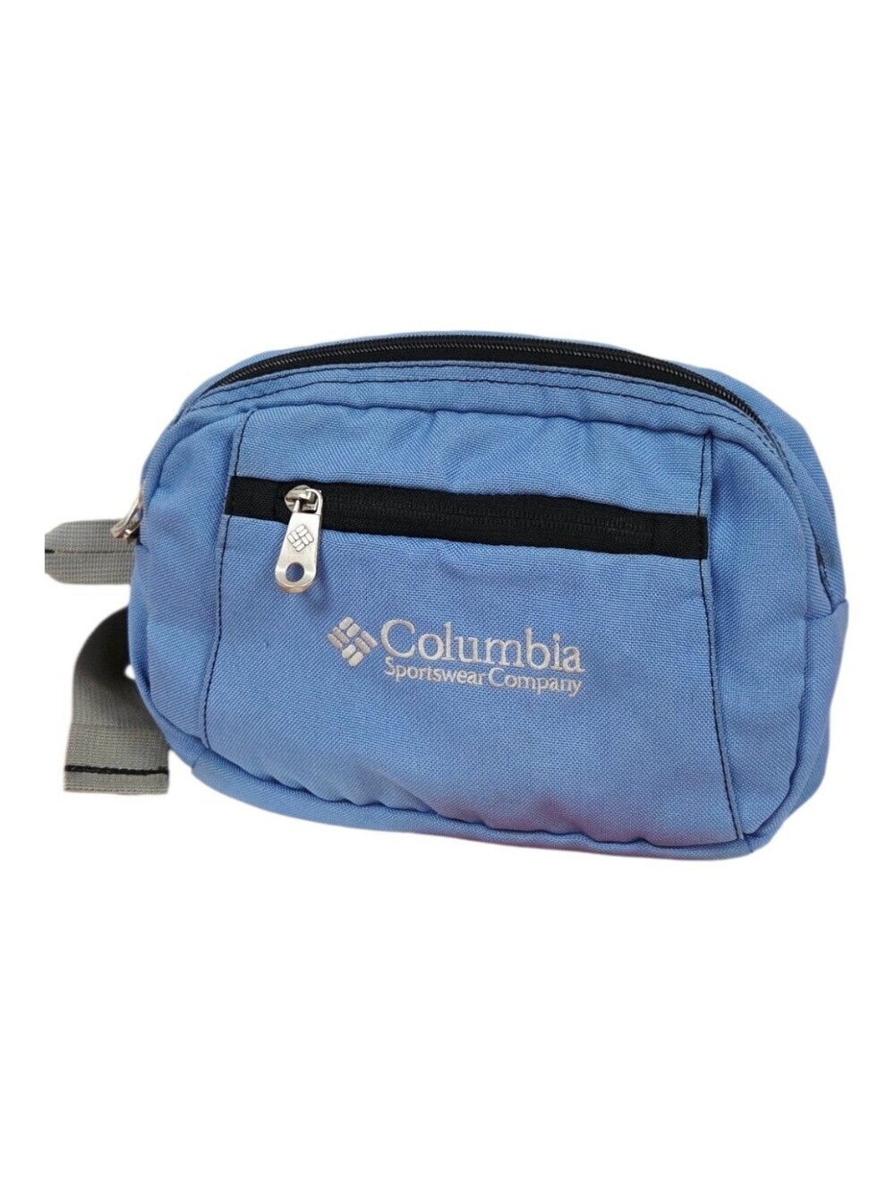 Columbia Light Blue Waist Pack with black Strap fanny pack